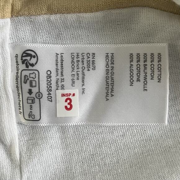 NWT Free People We The Free Maddie Ivory Combo Oversized T-Shirt - Picture 8 of 8